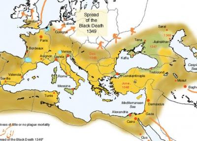 فاجعه طاعون یا مرگ سیاه و تاثیرش بر تاریخ اروپا